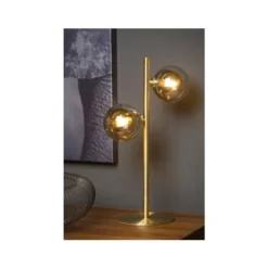 Lucide TYCHO - Tafellamp - 2xG9 - Mat Goud / Messing Online