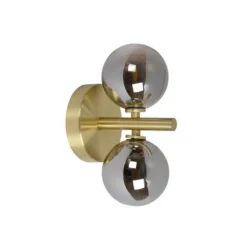 Lucide TYCHO - Wandlamp - 2xG9 - Mat Goud / Messing Online