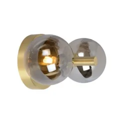 Lucide TYCHO - Wandlamp - 2xG9 - Mat Goud / Messing Online