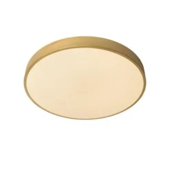 Lucide UNAR Plafonnière-Mat Go.-Ø49,5-LED Dimb.-36W-2700K Best