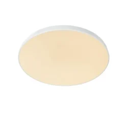 Lucide UNAR Plafonnière-Wit-Ø80-LED Dimb.-80W-2700K Best