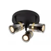 Lucide UPTON Plafondspot-Fumé-3xGU10-40W-Glas Online