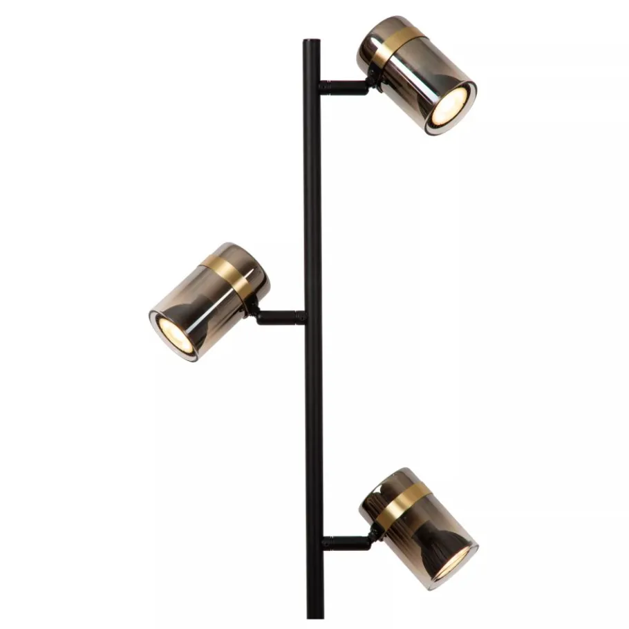 Lucide UPTON Vloerlamp-Fumé-3xGU10-40W-Glas Best