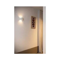 Lucide VERTIGO Wandlamp-Wit-LED Dimb.-6W-2700K-5V-IP54 Sale