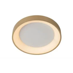 Lucide VIDAL - Plafonnière - Ø 28 cm - LED Dimb. - 1x21W 2700K - Mat Goud / Messing Clearance