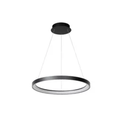 Lucide VIDAL Hanglamp-Zwart-Ø58-LED Dimb.-48W-2700K Discount