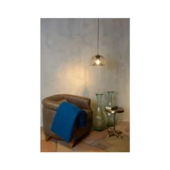 Lucide VINTI - Hanglamp - Ø 30 cm - 1xE27 - Zwart Clearance