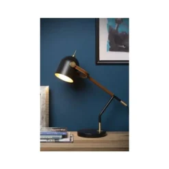 Lucide WAYLON - Bureaulamp - 1xE27 - Zwart Sale