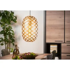 Lucide WOLFRAM - Hanglamp - Ø 32 cm - 1xE27 - Mat Goud / Messing Hot