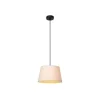 Lucide WOOLLY Hanglamp-Beige-Ø28-1xE27-60W-Katoen Clearance