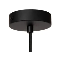 Lucide WOOLLY Hanglamp-Roze-Ø28-1xE27-60W-Katoen Outlet