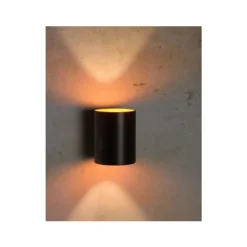 Lucide XERA - Wandlamp - Ø 8 cm - 1xG9 - Zwart Outlet