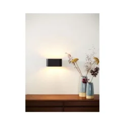 Lucide XERA - Wandlamp - 1xG9 - Zwart Online