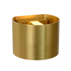 Lucide XIO Wandlicht Rond G9/3.5W 350LM 2700K Mat gou