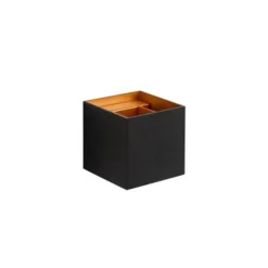 Lucide XIO Wandlicht Vierkant G9/4W 380LM 2700K Zwart Sale