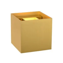 Lucide XIO Wandlicht Vierkant G9/3.5W 350LM 2700K Mat gou Online