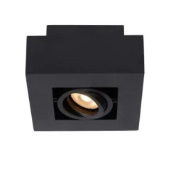 Lucide XIRAX Plafondlicht 1xGU10/5W LED DTW Zwart Hot