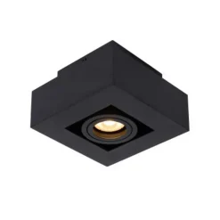 Lucide XIRAX Plafondlicht 1xGU10/5W LED DTW Zwart Hot