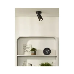 Lucide XYRUS Spot GU10/5W incl. DTW D9 H12.5cm Zwart Hot