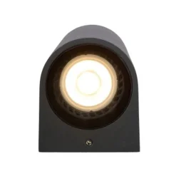 Lucide ZARO - Wandspot Buiten - 2xGU10 - IP44 - Zwart