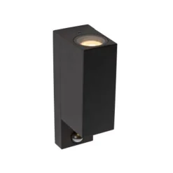 Lucide ZARO IR Wandspot Buiten-Zwart-2xGU10-7W-IP65 Outlet