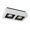 Lucide ZEFIX Plafondspot 2x Gu10/12W DTW Wit