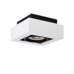 Lucide ZEFIX Plafondspot 1x Gu10/12W DTW Wit New