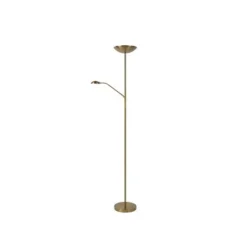 Lucide ZENITH - Leeslamp - Ø 25,4 cm - LED Dimb. - 3000K - Mat Goud / Messing Best