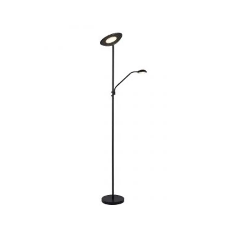 Lucide ZENITH - Leeslamp - Ø 25,4 cm - LED Dimb. - 3000K - Zwart Clearance