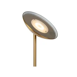 Lucide ZENITH Vloerlamp-Mat Go.-LED Dimb.-20W-3000K