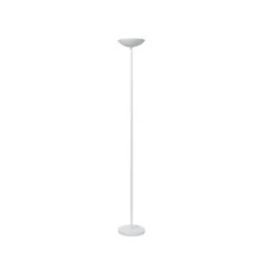 Lucide ZENITH Vloerlamp-Wit-LED Dimb.-20W-3000K-Metaal