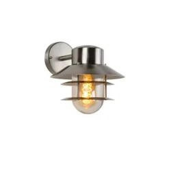 Lucide ZICO - Wandlamp Buiten - Ø 21,8 cm - 1xE27 - IP44 - Mat chroom Best