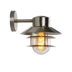 Lucide ZICO - Wandlamp Buiten - Ø 21,8 cm - 1xE27 - IP44 - Mat chroom Best