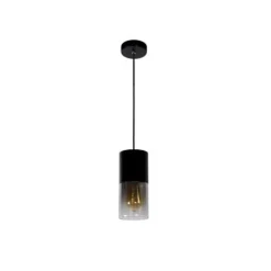 Lucide ZINO - Hanglamp - Ø 10 cm - 1xE27 - Zwart Best