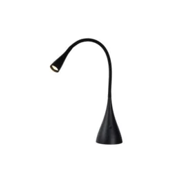 Lucide ZOZY - Bureaulamp - LED Dimb. - 1x3W 3000K - 3 StepDim - Zwart Best