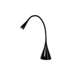 Lucide ZOZY - Bureaulamp - LED Dimb. - 1x4W 3000K - Zwart Sale