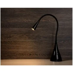 Lucide ZOZY - Bureaulamp - LED Dimb. - 1x4W 3000K - Zwart Sale
