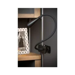 Lucide ZOZY - Klemlamp - LED Dimb. - 1x3W 3000K - 3 StepDim - Zwart Discount