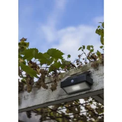 Lutec ARROW Solar wandlamp Donkergrijs LED 2,3W Best