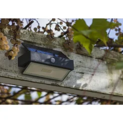 Lutec ARROW Solar wandlamp Donkergrijs LED 2,3W Best