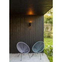 Lutec BRUND Wandlamp Mat Zwart GU10 30W Best