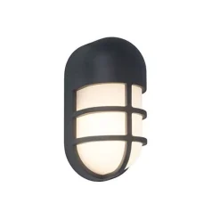 Lutec BULLO Wand / Plafondlamp Donkergrijs LED 14,5W Hot