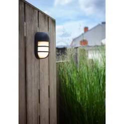 Lutec BULLO Wand / Plafondlamp Donkergrijs LED 14,5W Hot