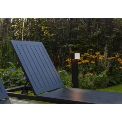 Lutec CUBA Tuinpaal Mat zwart LED 12,2W Outlet