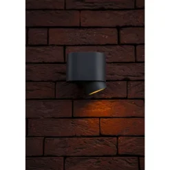 Lutec CYPRES Wandlamp Donkergrijs  GU10 Max.7W Outlet