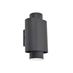 Lutec CYPRES Wandlamp Donkergrijs  GU10 2*Max.7W Sale