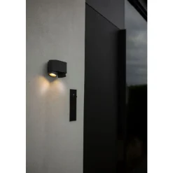 Lutec CYPRES Wandlamp Donkergrijs  GU10 2*Max.7W Best