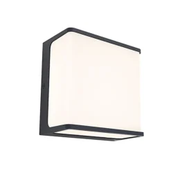 Lutec DOBLO Wandlamp medium Antraciet LED 19,1W Discount