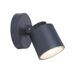 Lutec EXPLORER Wandlamp Donkergrijs LED 5,9W Sale