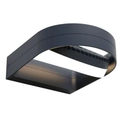 Lutec FELE Wandlamp Donkergrijs LED 13,5W New
